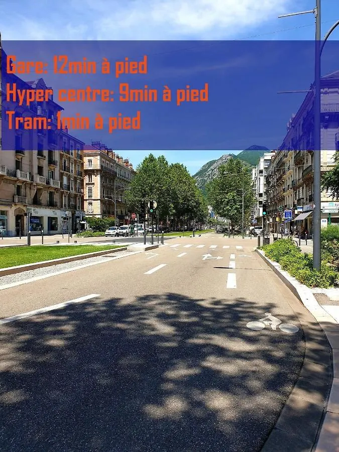 그르노블 Montagnes Russes 아파트 0*,  프랑스